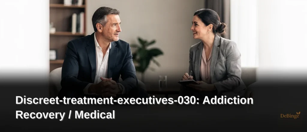 DeBinge's Naltrexone Implant is a proprietary treatment not available at other clinics, giving executives
