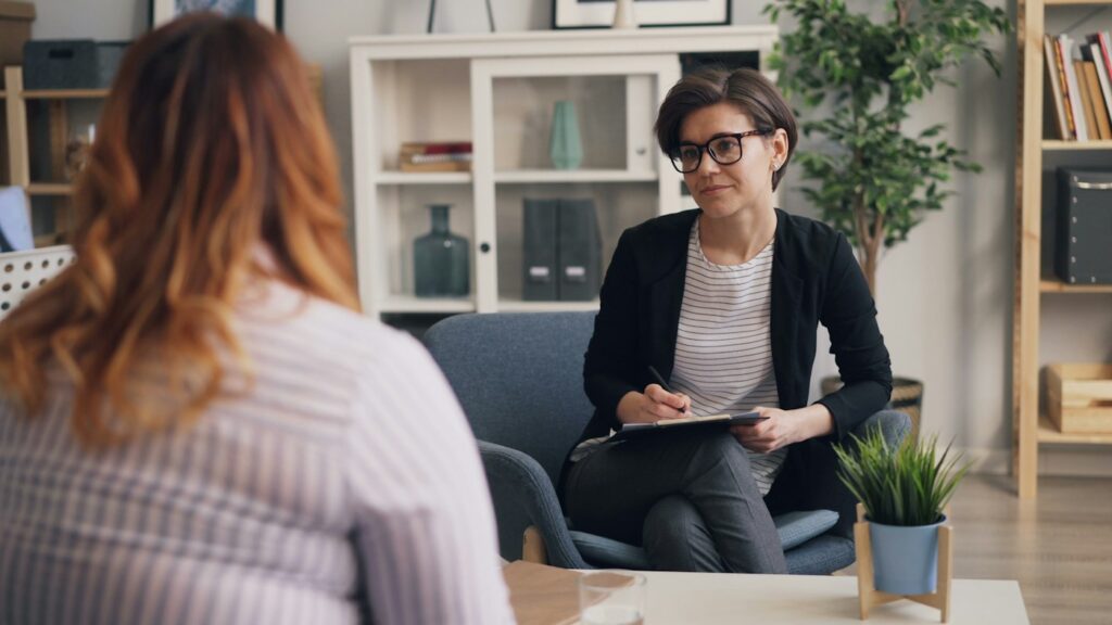 Illustrative counselling conversation
